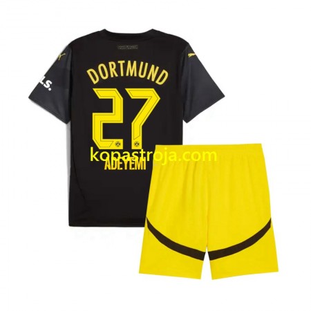 Billiga Fotbollströjor Borussia Dortmund Karim Adeyemi 27 Barn Borta tröja 2024/25 Kortärmad